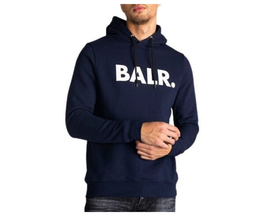 BALR. Brand Straight Hoodie - Navy - Club Brugge Shop
