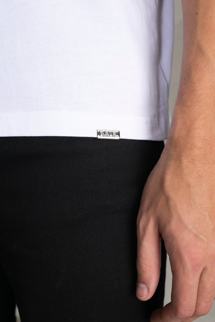 BALR. Brand Straight T-Shirt - Wit - Club Brugge Shop