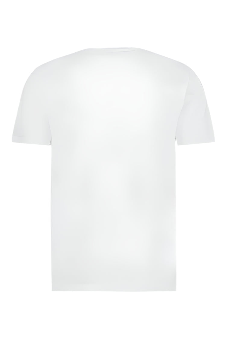 BALR. Brand Straight T-Shirt - Wit - Club Brugge Shop