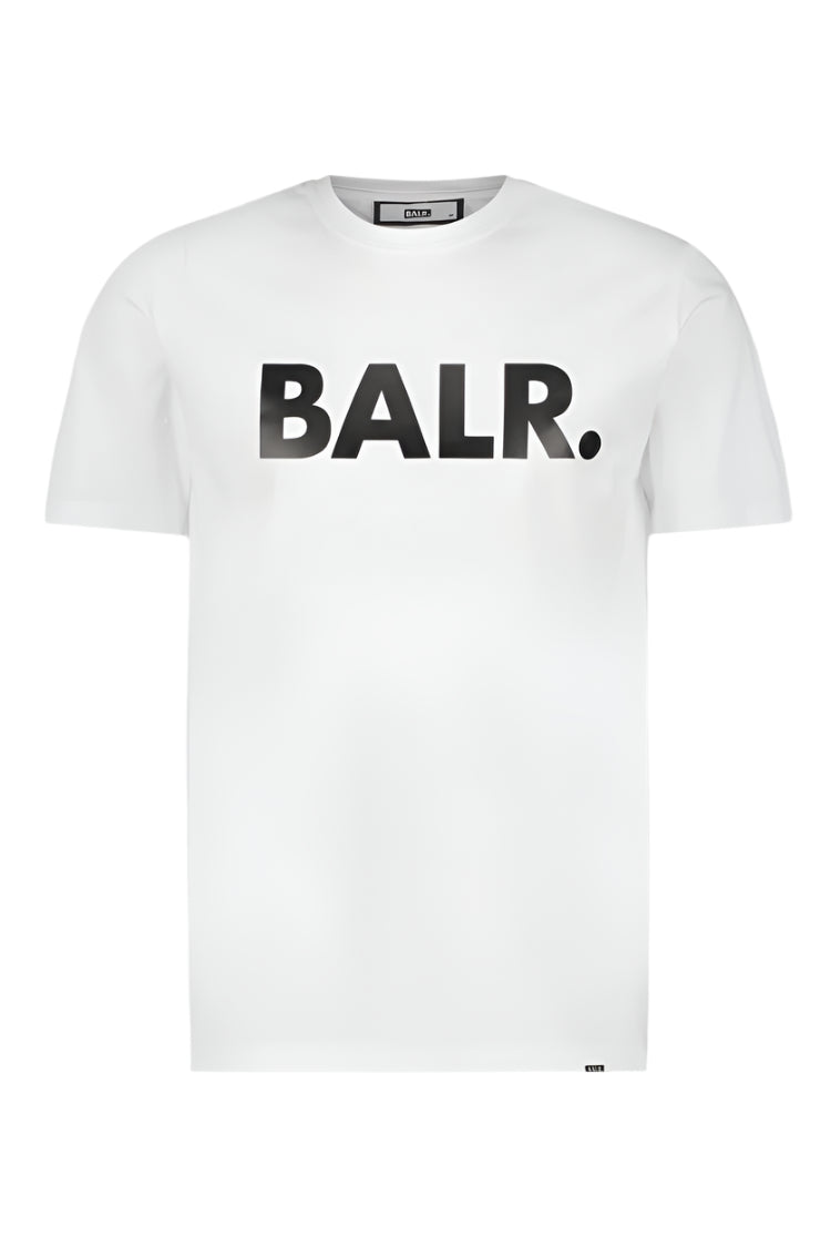 BALR. Brand Straight T-Shirt - Wit - Club Brugge Shop