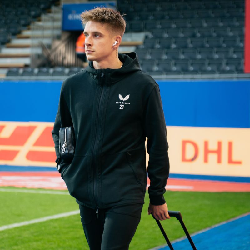 Hooded Travel Jacket Zwart 24/25 - Club Brugge Shop