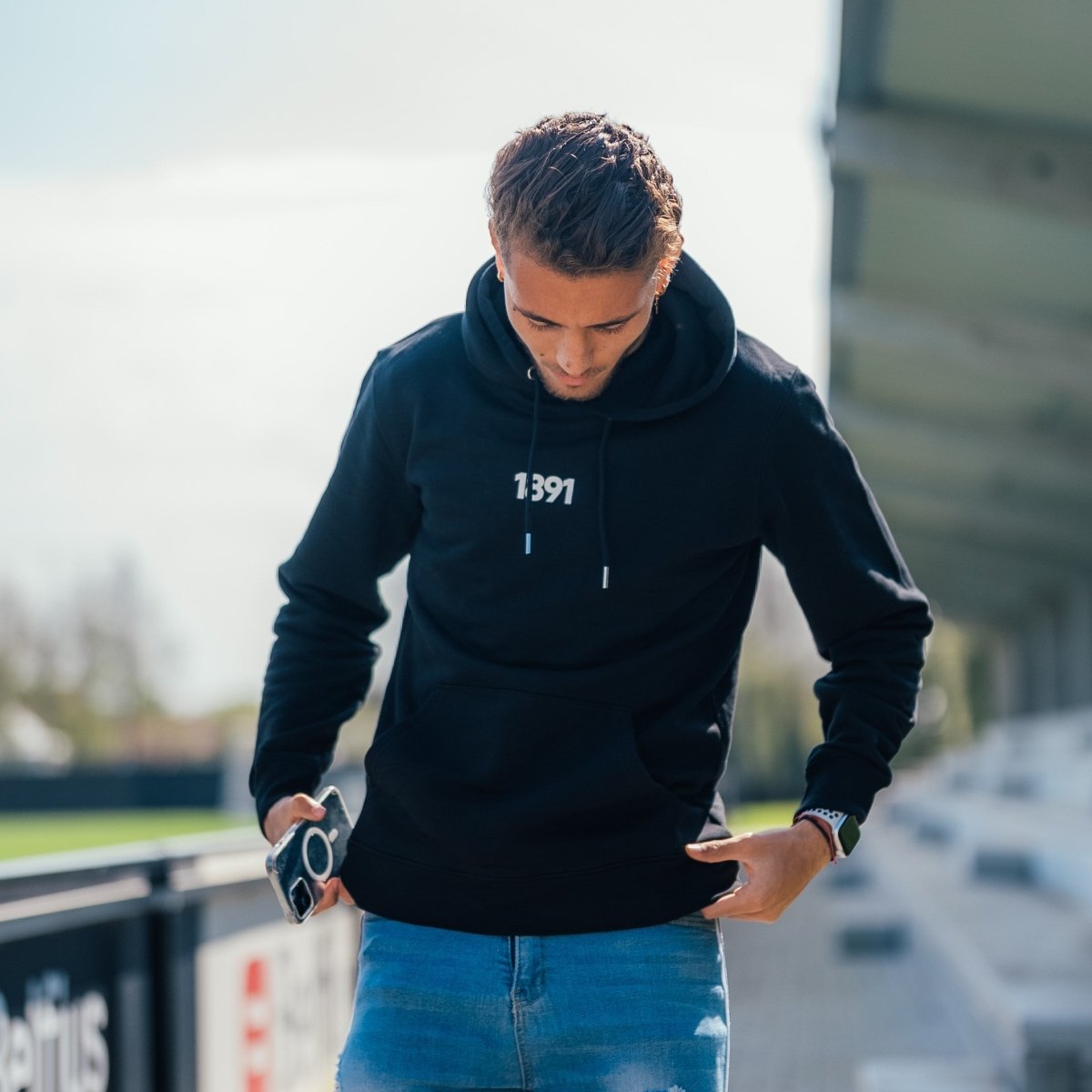 Hoodie 1891 Refined Black - Club Brugge Shop