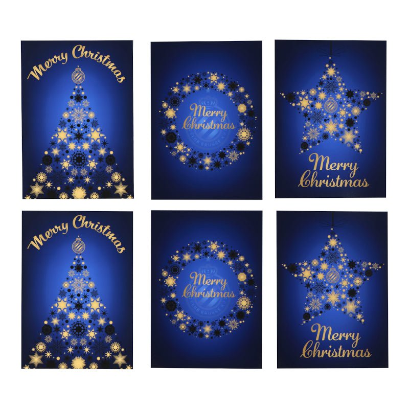 Kerstkaarten (6 stuks) - Club Brugge Shop