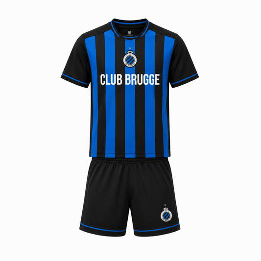 Kids Playing Kit Striped Zwart - Club Brugge Shop