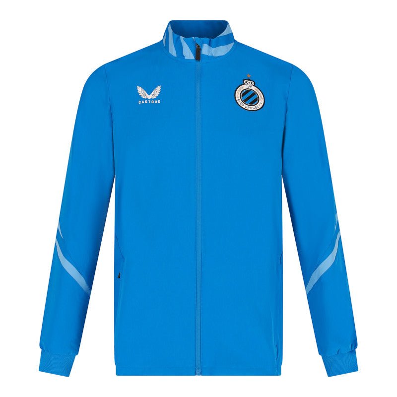 Matchday Jacket Blue Stripes - Club Brugge Shop