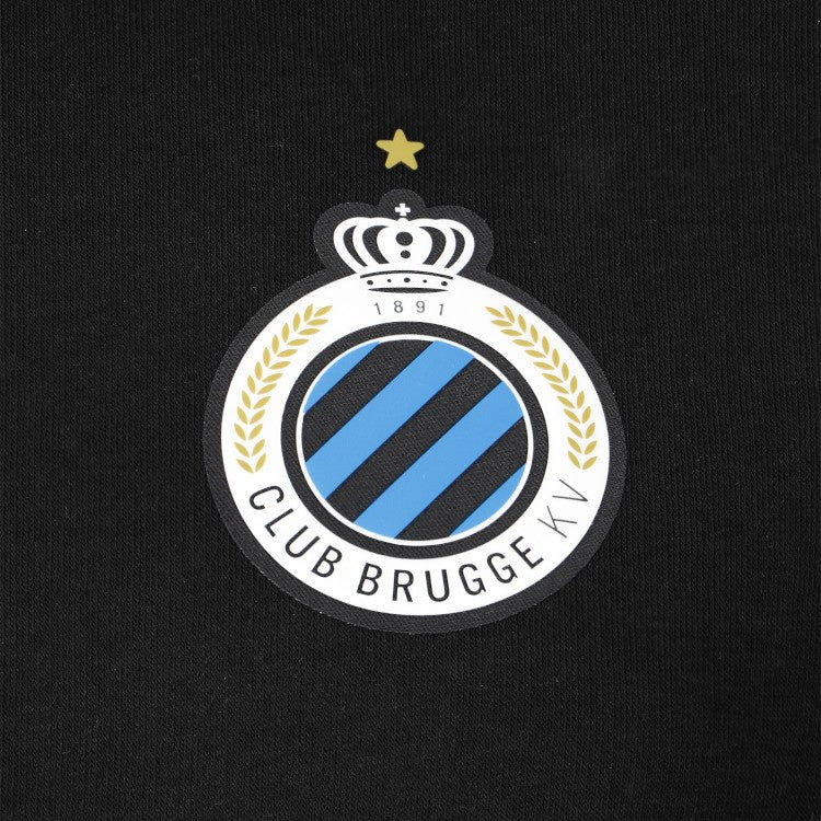 Sweater Club Badge Black - Club Brugge Shop