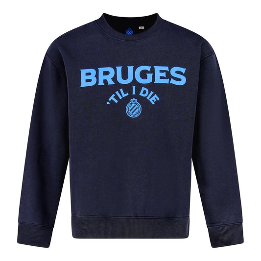 Sweater 'Til I Die Navy - Club Brugge Shop