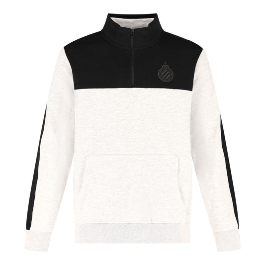 Sweater Zip Black/Grey - Club Brugge Shop