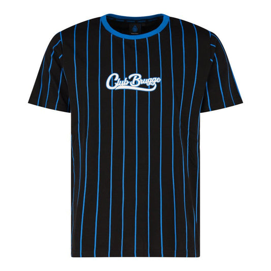 T-Shirt CB Striped Black - Club Brugge Shop