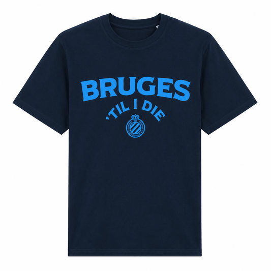 T-shirt Navy 'Til I Die - Club Brugge Shop