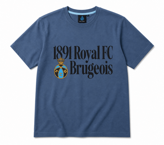 T-shirt Oxford Blue Brugeois - Club Brugge Shop