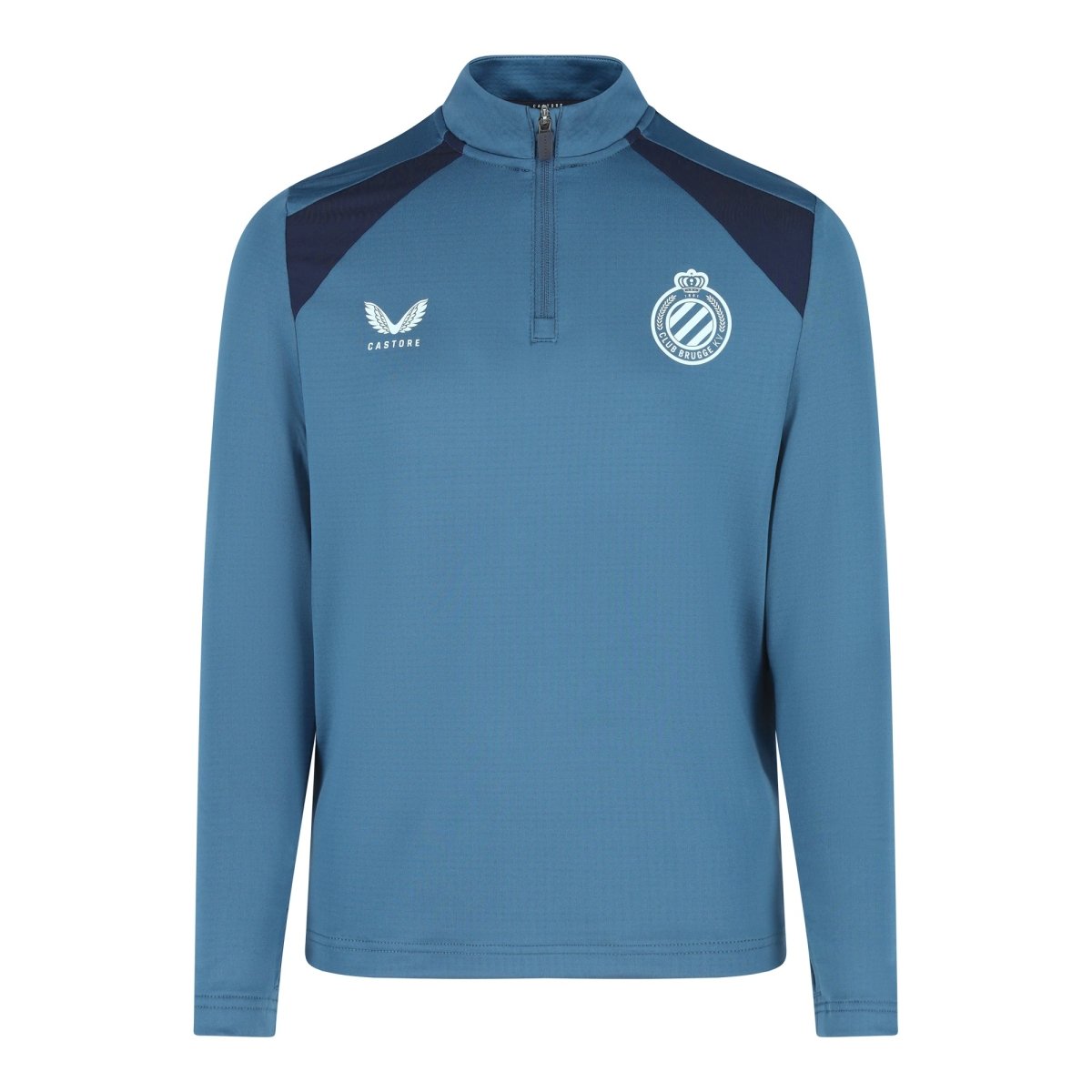 1/4 Zip Training Grijsblauw Kids 26/27 - Club Brugge Shop