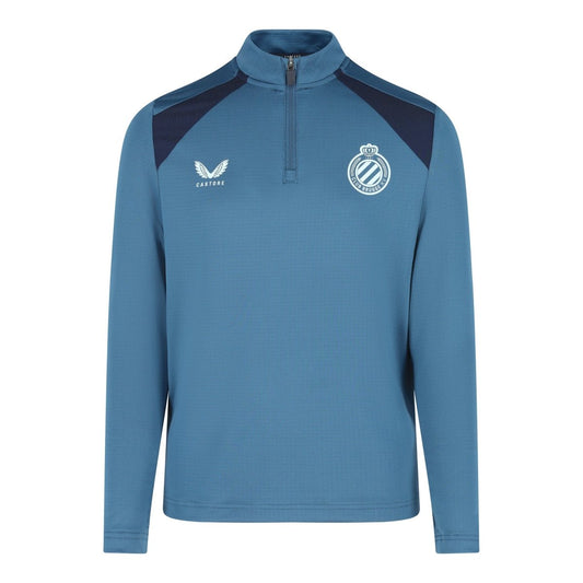 1/4 Zip Training Grijsblauw Kids 26/27 - Club Brugge Shop
