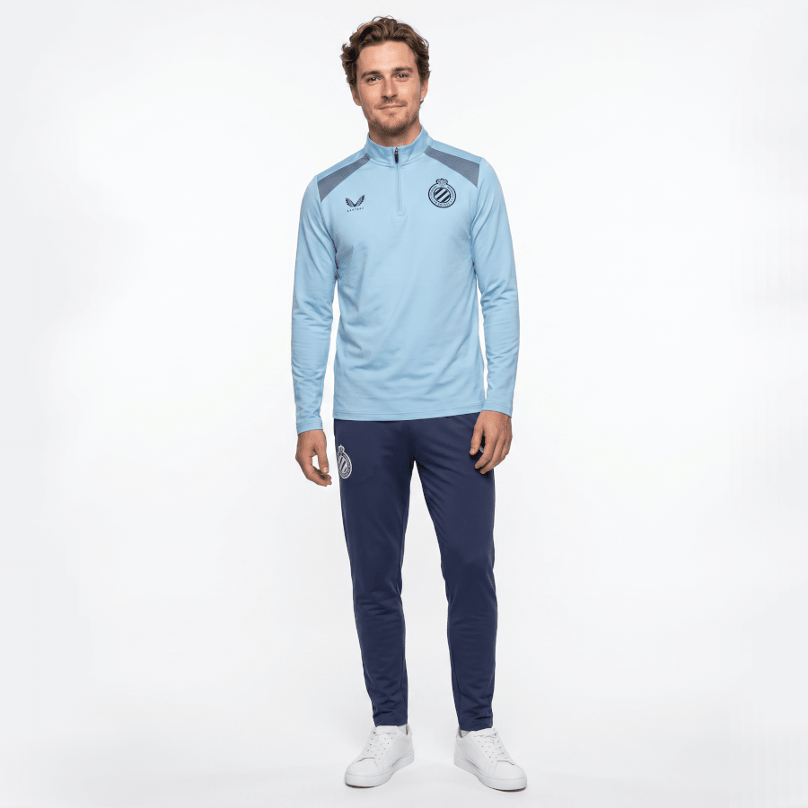 1/4 Zip Training Lichtblauw 26/27 - Club Brugge Shop