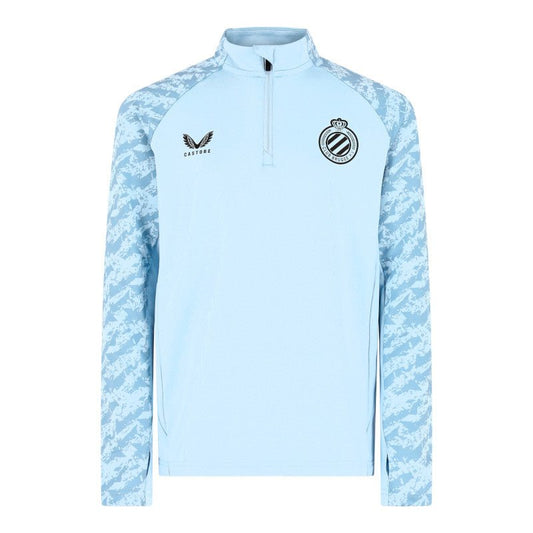 1/4 Zip Training Lichtblauw Kids 25/26 - Club Brugge Shop