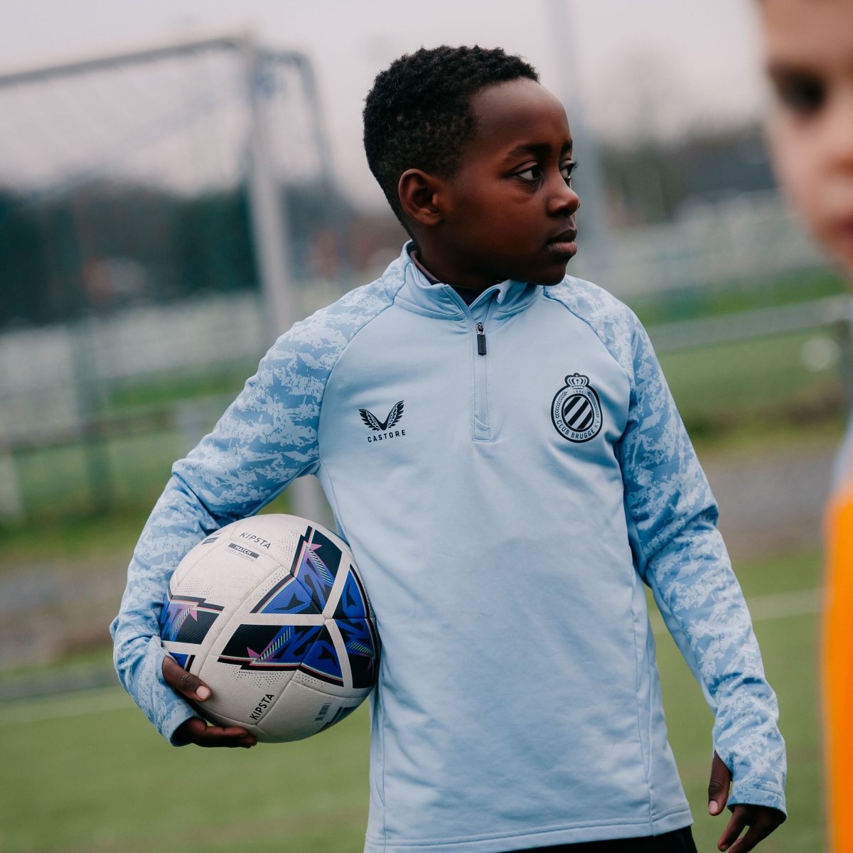 1/4 Zip Training Lichtblauw Kids 25/26 - Club Brugge Shop