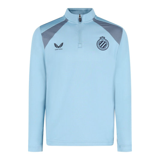 1/4 Zip Training Lichtblauw Kids 26/27 - Club Brugge Shop