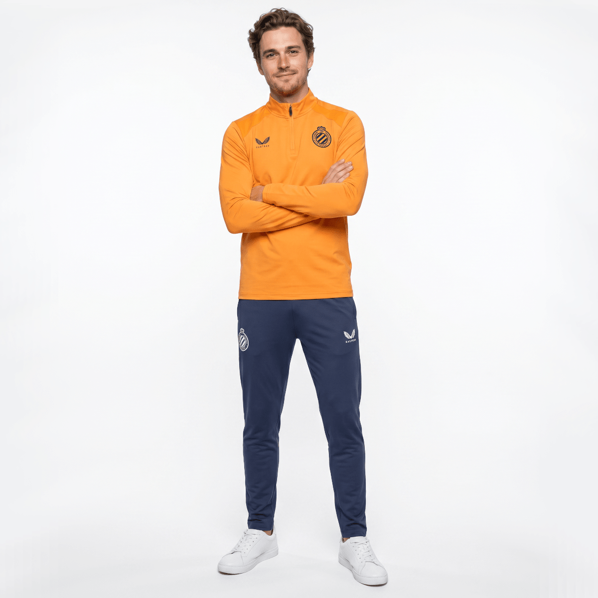 1/4 Zip Training Oranje 26/27 - Club Brugge Shop
