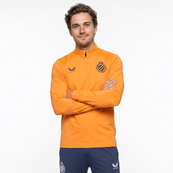 1/4 Zip Training Oranje 26/27 - Club Brugge Shop