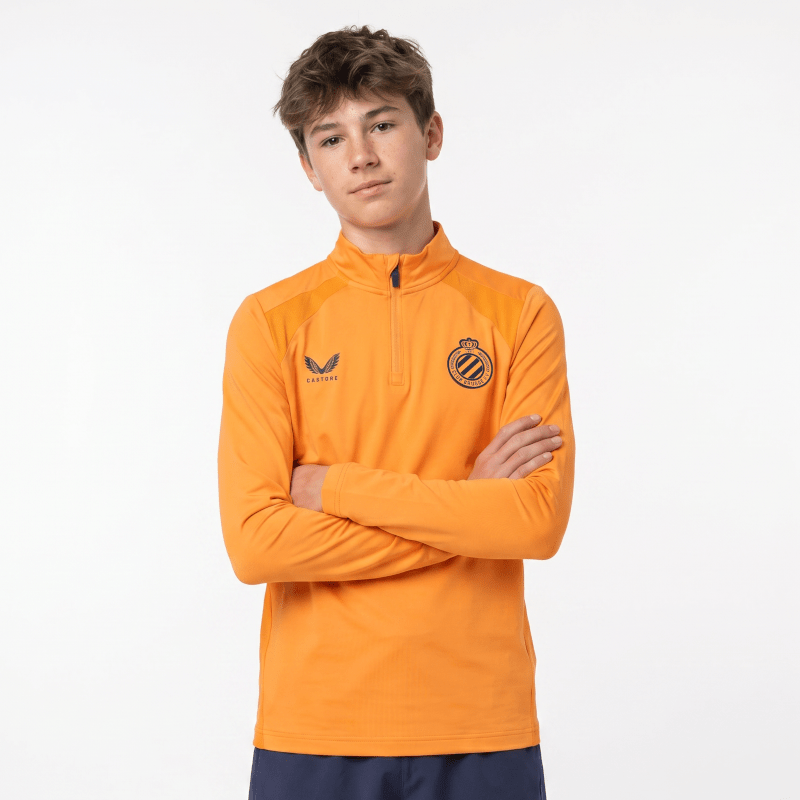 1/4 Zip Training Oranje Kids 26/27 - Club Brugge Shop