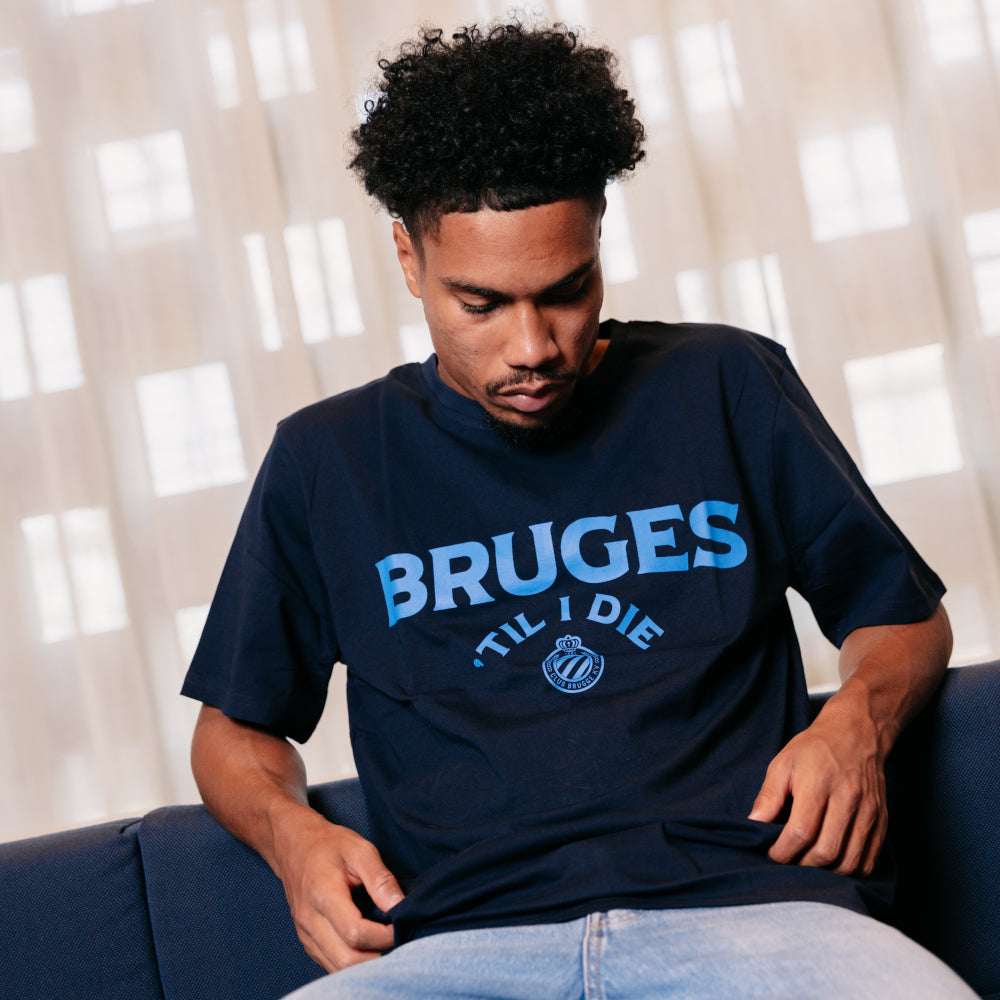 T-shirt Navy 'Til I Die