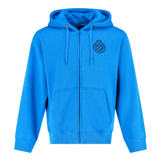 Hoodie Zip 'Til I Die Blue
