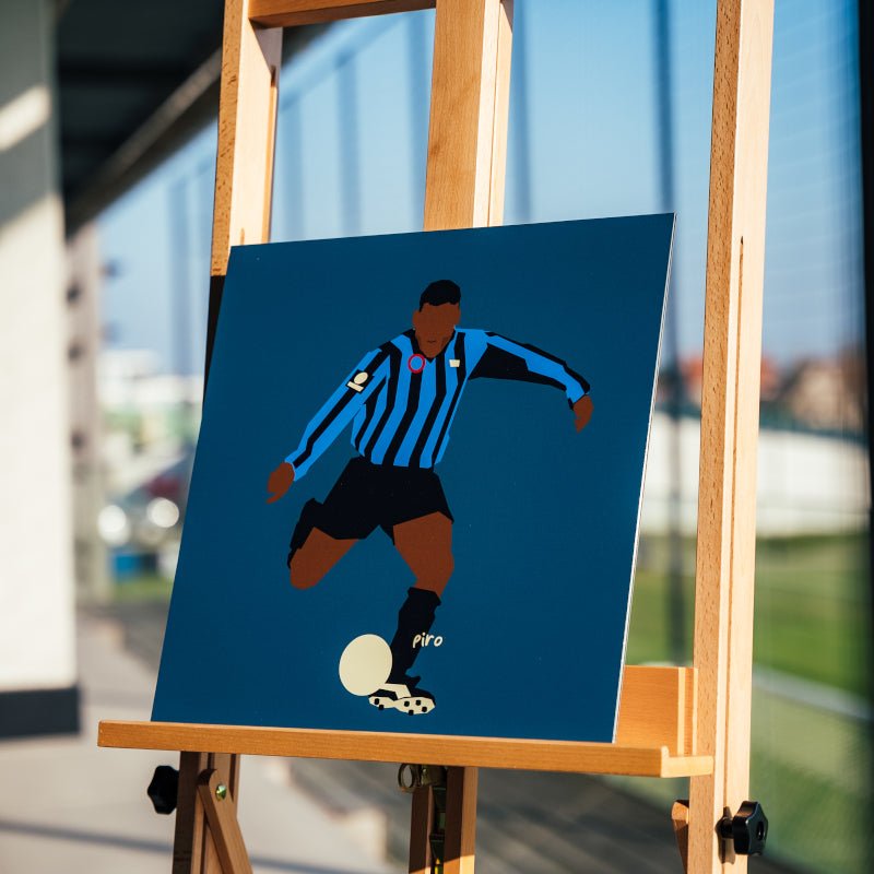 Amokachi Artwork Limited Edition - Club Brugge Shop