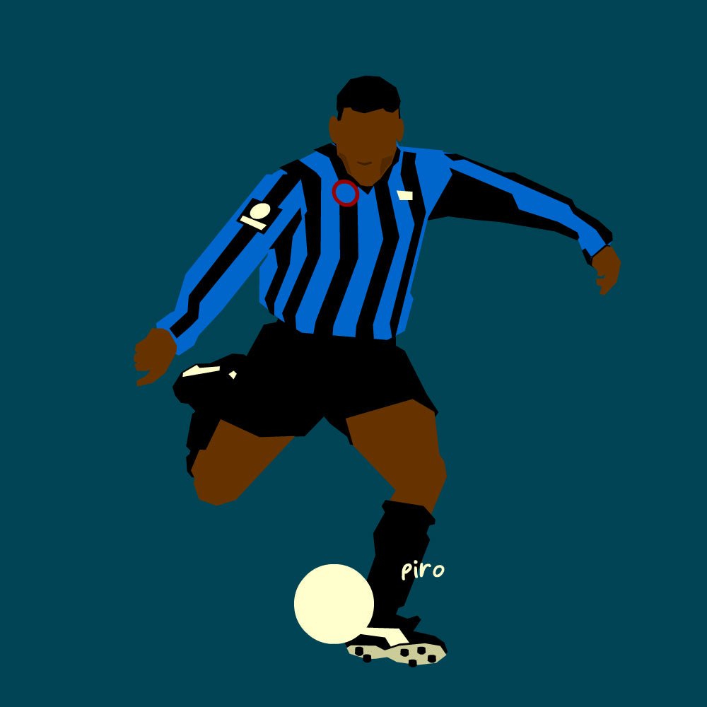 Amokachi Artwork Limited Edition - Club Brugge Shop