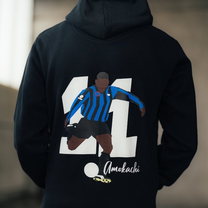 Amokachi Hoodie Champion Black - Club Brugge Shop