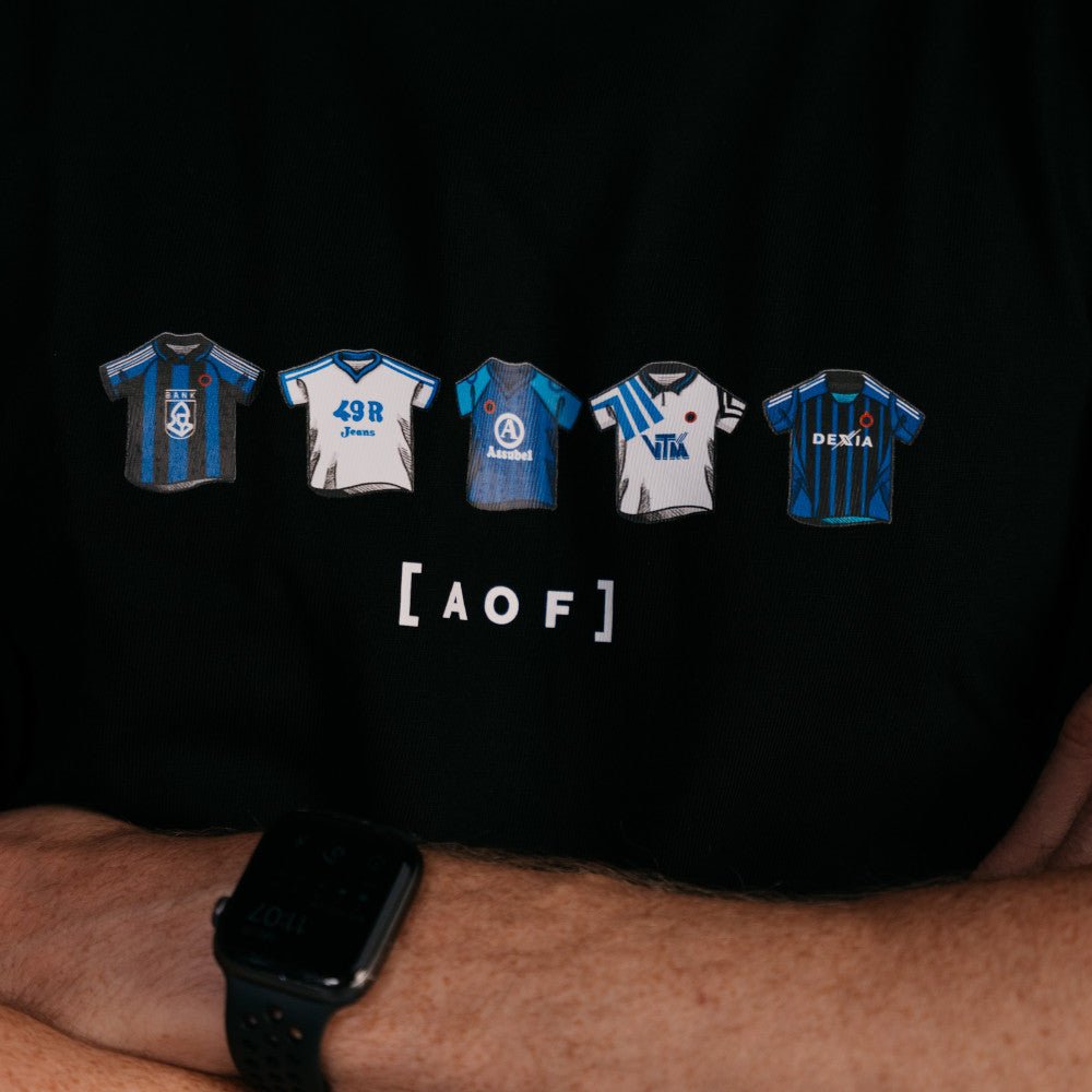 AOF Classics T-shirt Zwart - Club Brugge Shop