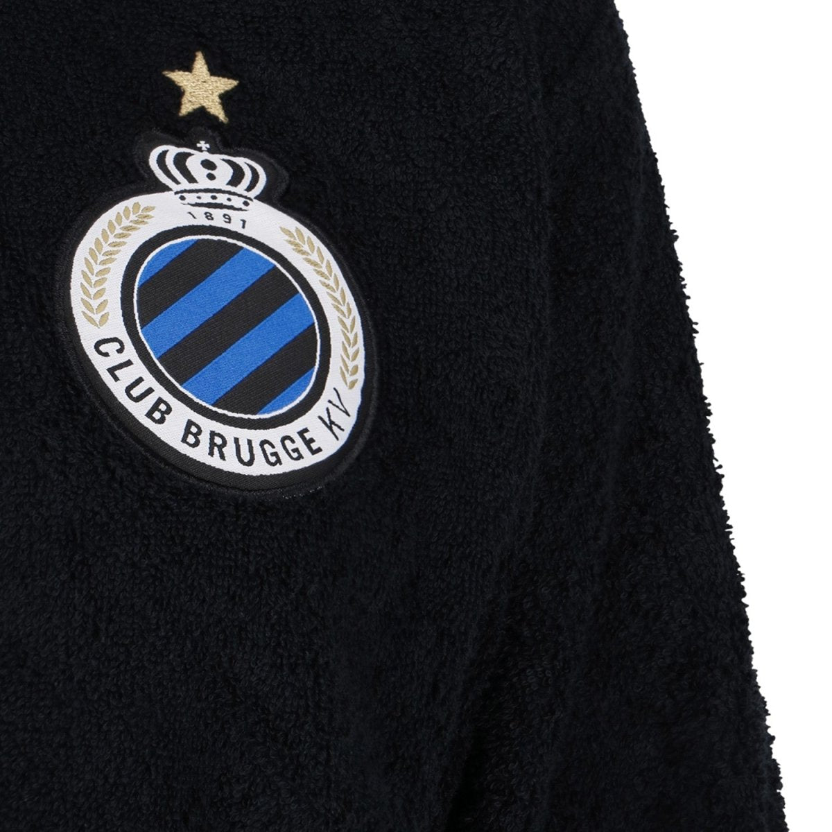 Badjas Zwart - Club Brugge Shop