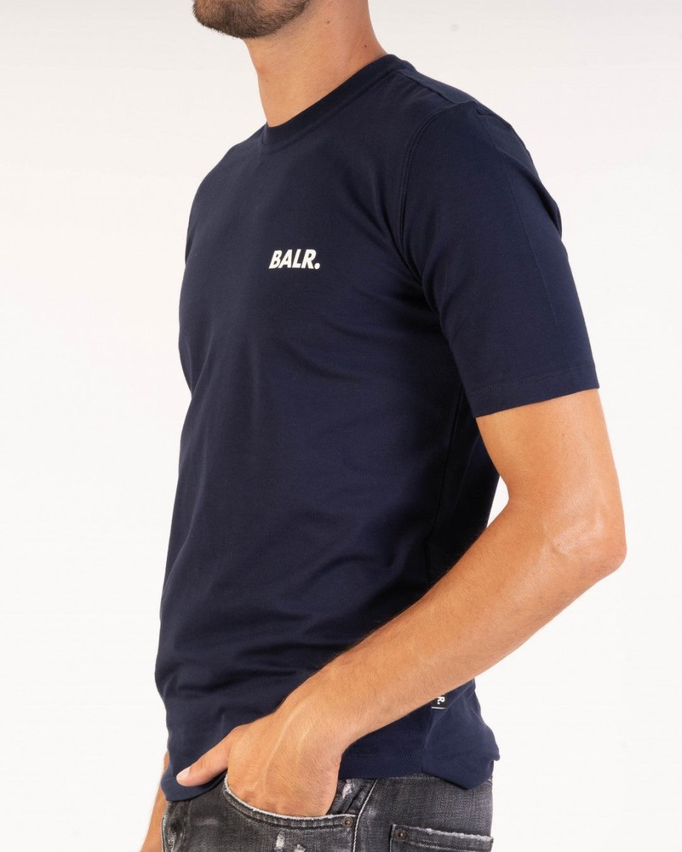 BALR. Athletic Small Branded Chest T-shirt - Navy - Club Brugge Shop