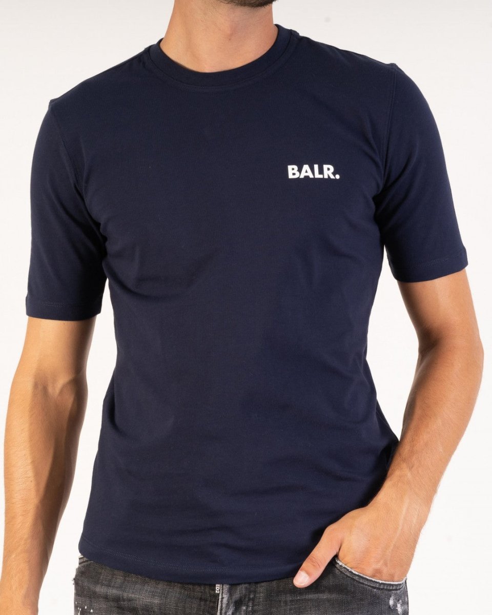 BALR. Athletic Small Branded Chest T-shirt - Navy - Club Brugge Shop