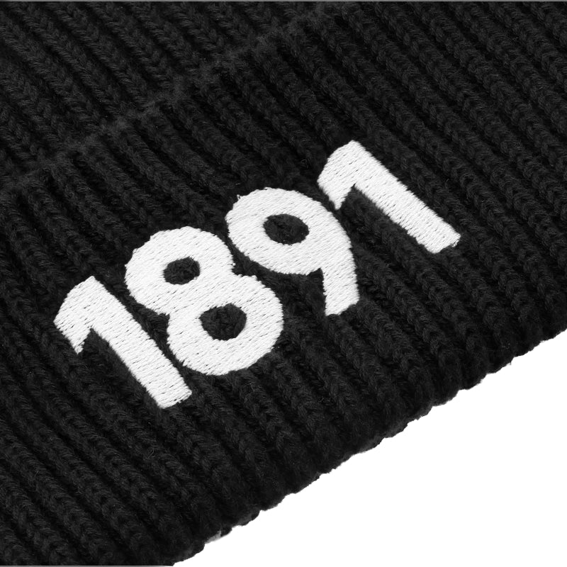 Beanie 1891 Fisherman zwart - Club Brugge Shop