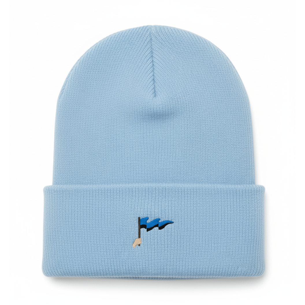 Beanie Fan Flag Light Blue - Club Brugge Shop