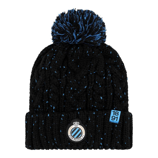 Beanie Zwart Chunky - Club Brugge Shop