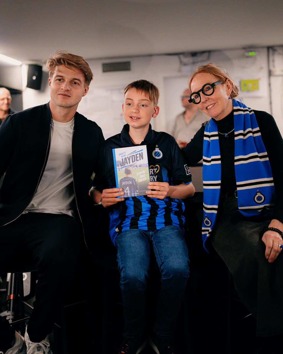 Boek - Jayden en Blauwzwart Forever - Club Brugge Shop