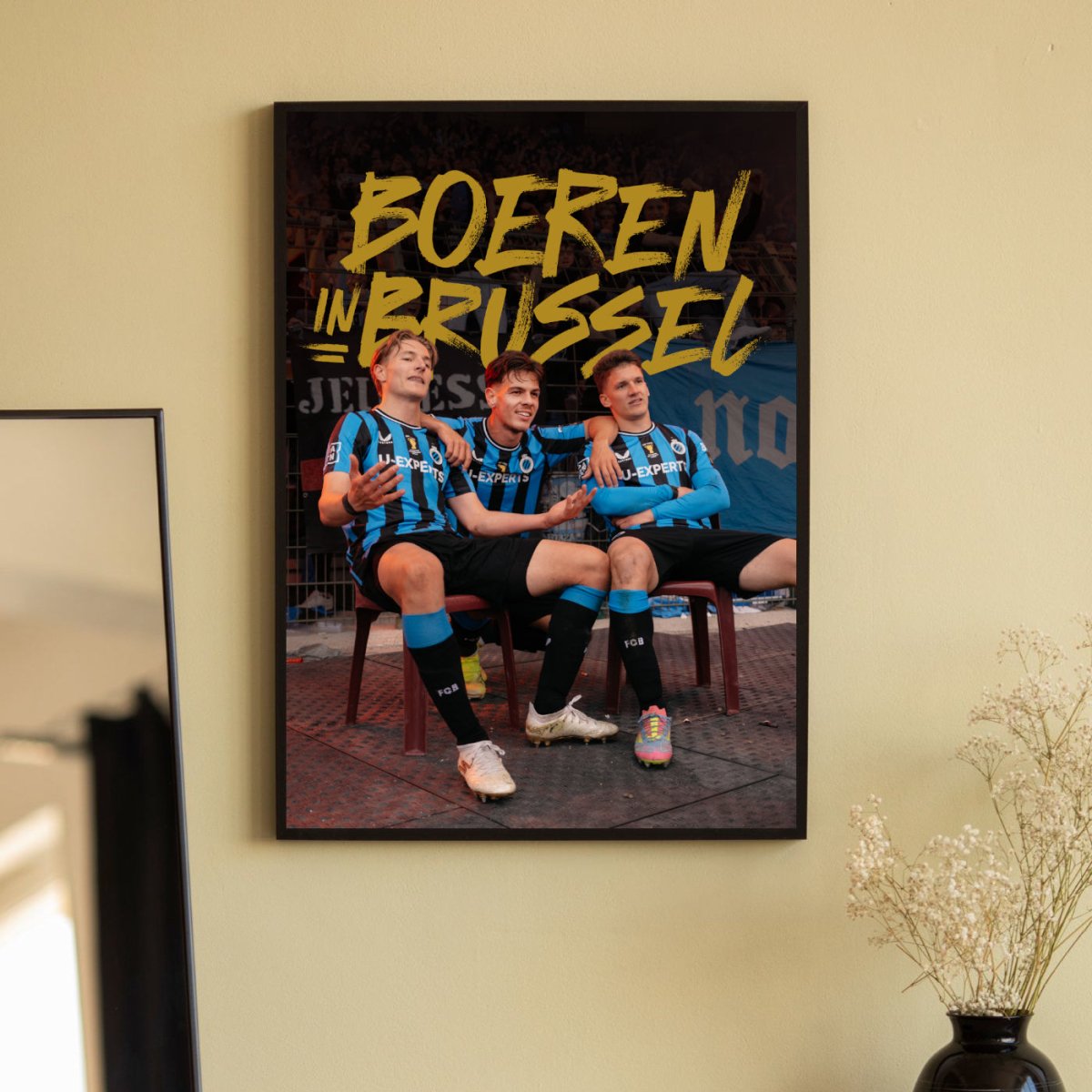 Boeren in Brussel Frame (Limited Edition) - Club Brugge Shop