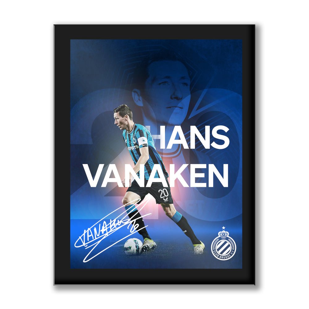 Frame Vanaken Gouden Schoen (20x15cm) - Club Brugge Shop