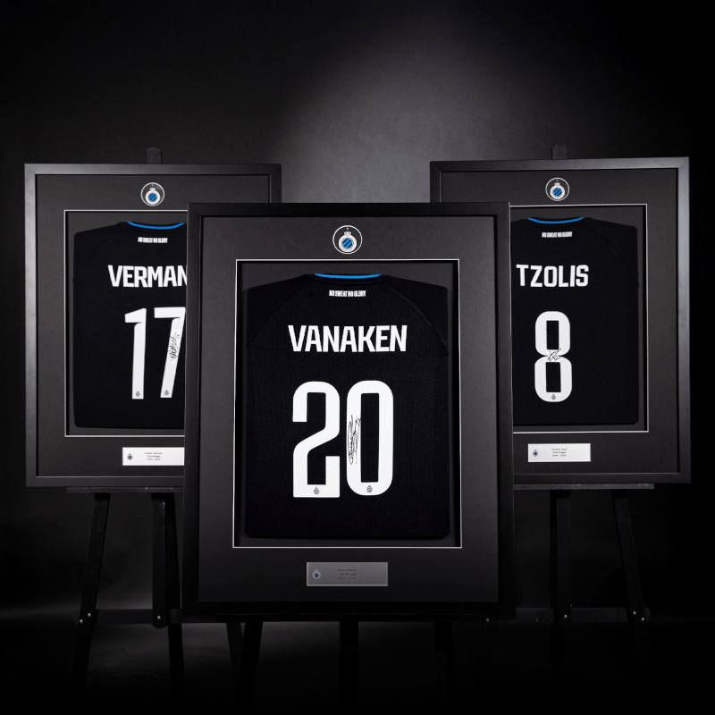Framed shirt - Brandon Mechele (2025 - 2026) - Club Brugge Shop