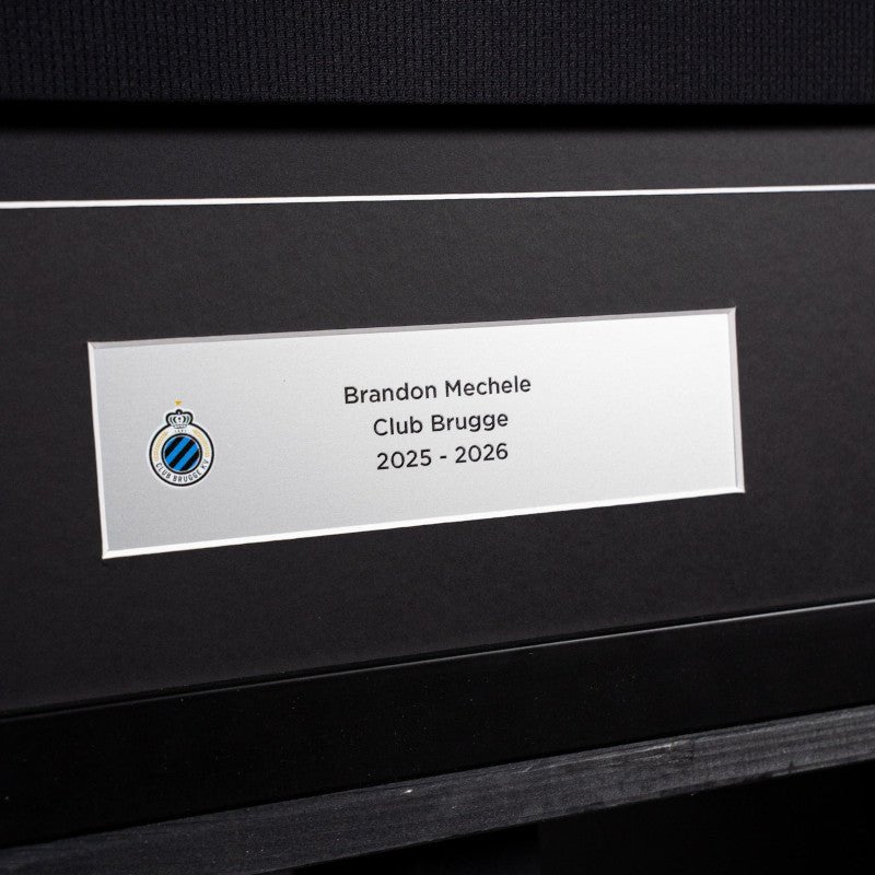 Framed shirt - Brandon Mechele (2025 - 2026) - Club Brugge Shop