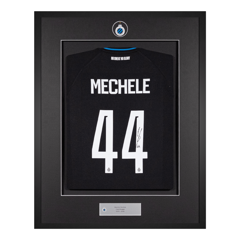 Framed shirt - Brandon Mechele (2025 - 2026) - Club Brugge Shop