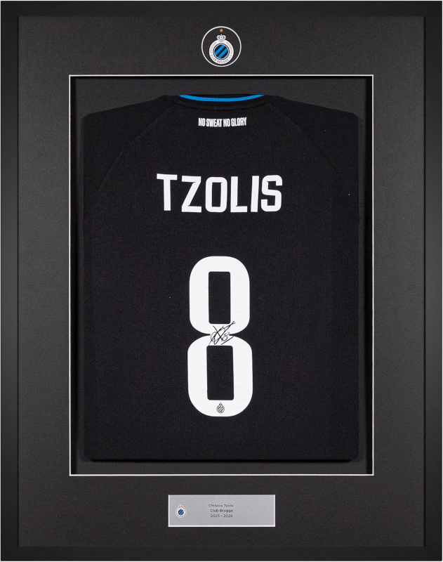 Framed shirt - Christos Tzolis (2025 - 2026) - Club Brugge Shop