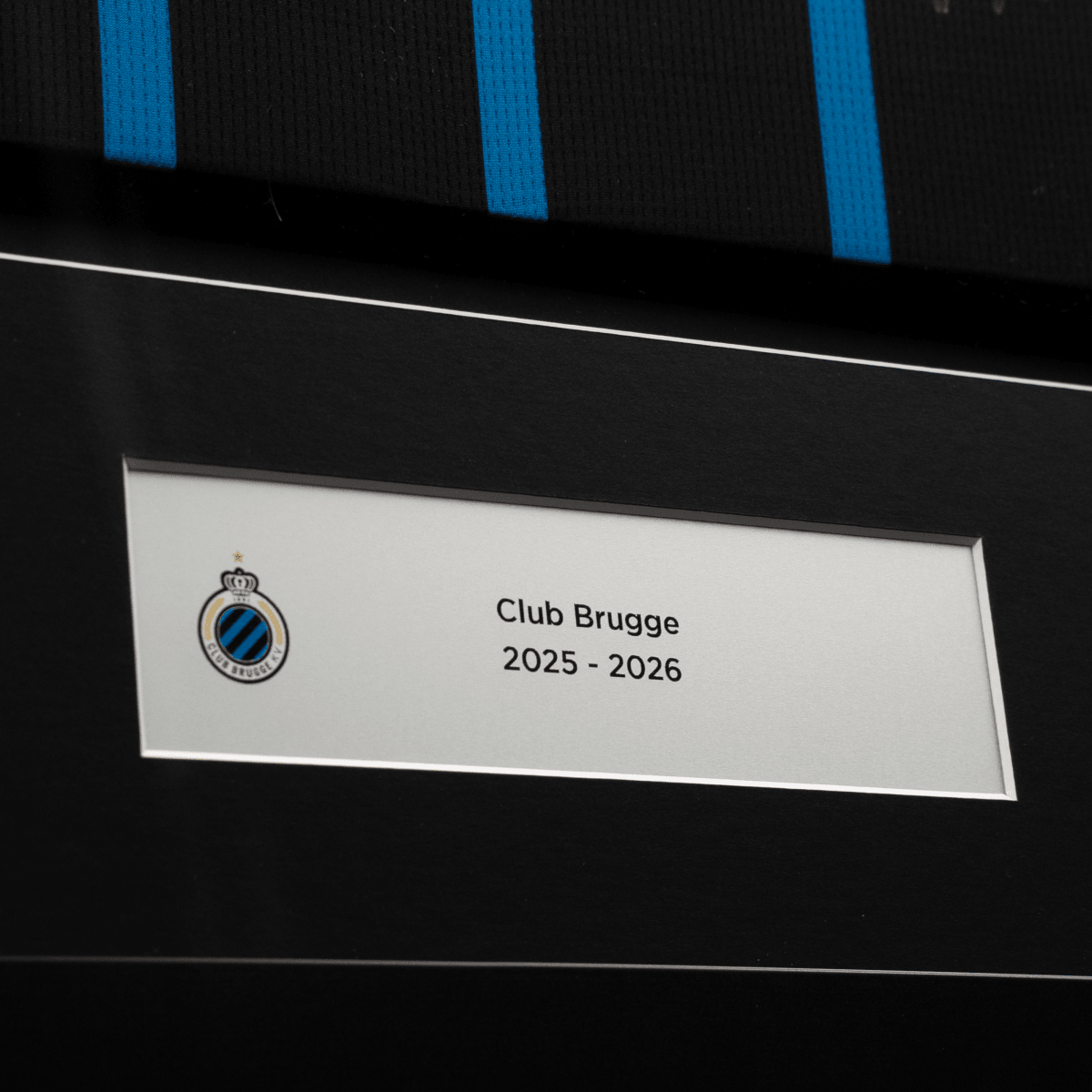 Framed shirt - Squad (2025 - 2026) - Club Brugge Shop