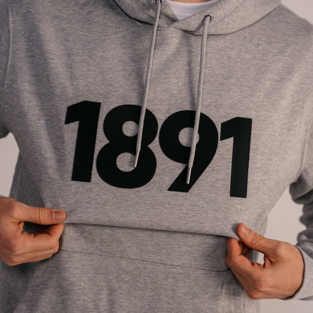 Hoodie 1891 Iconic Grey - Club Brugge Shop