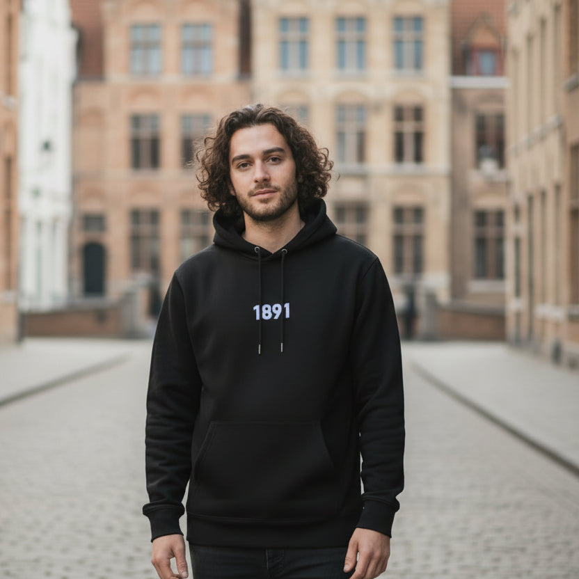 Hoodie 1891 Refined Black - Club Brugge Shop