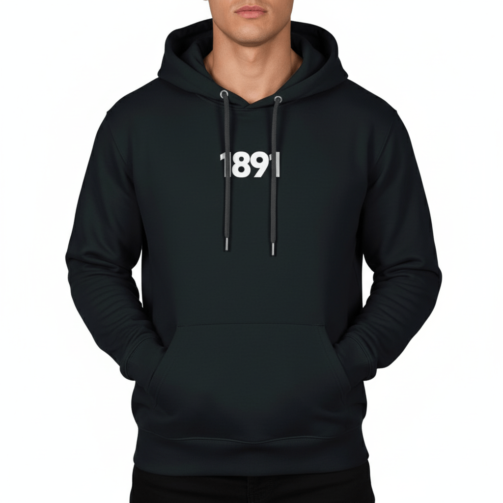 Hoodie 1891 Refined Black - Club Brugge Shop