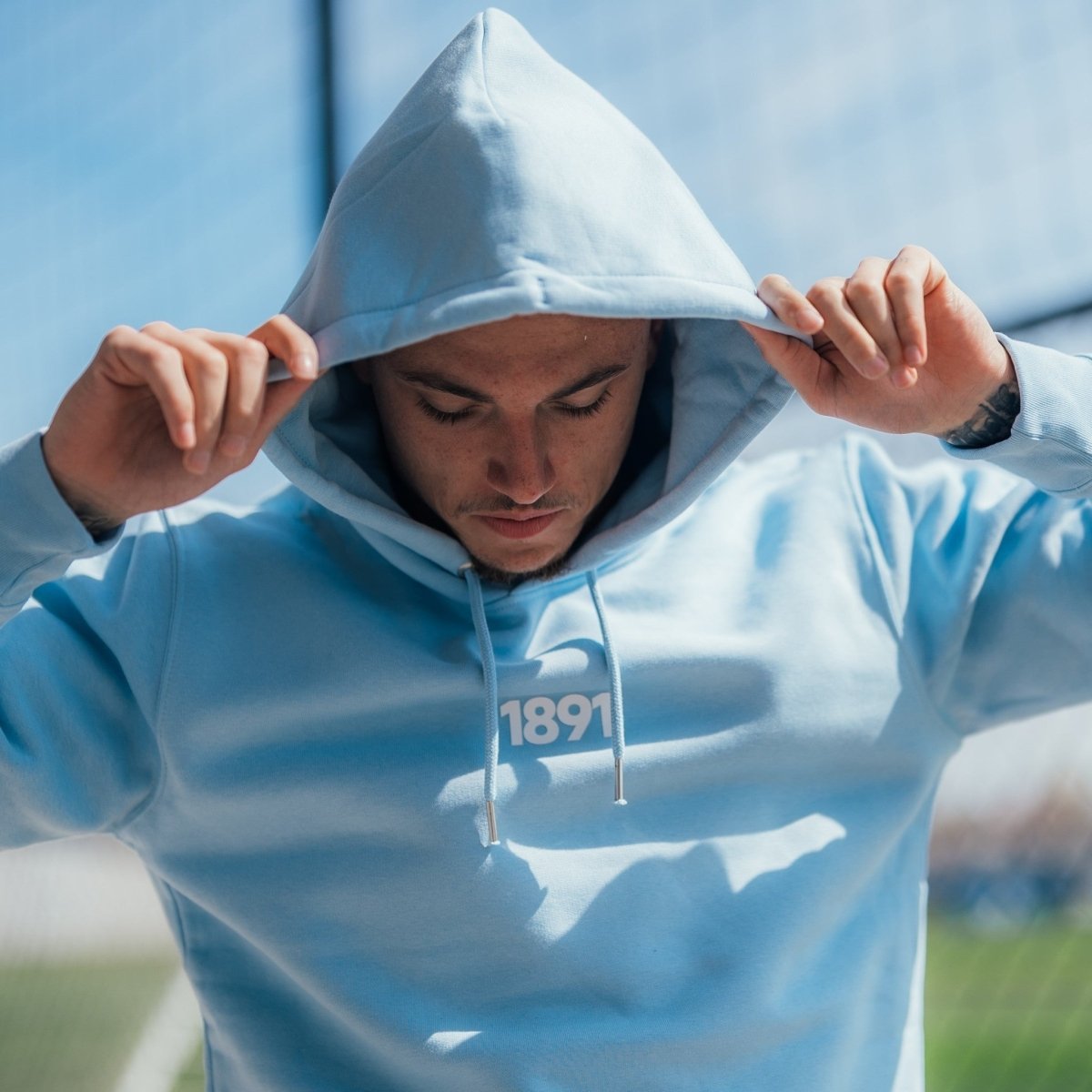 Hoodie 1891 Refined Sky Blue - Club Brugge Shop