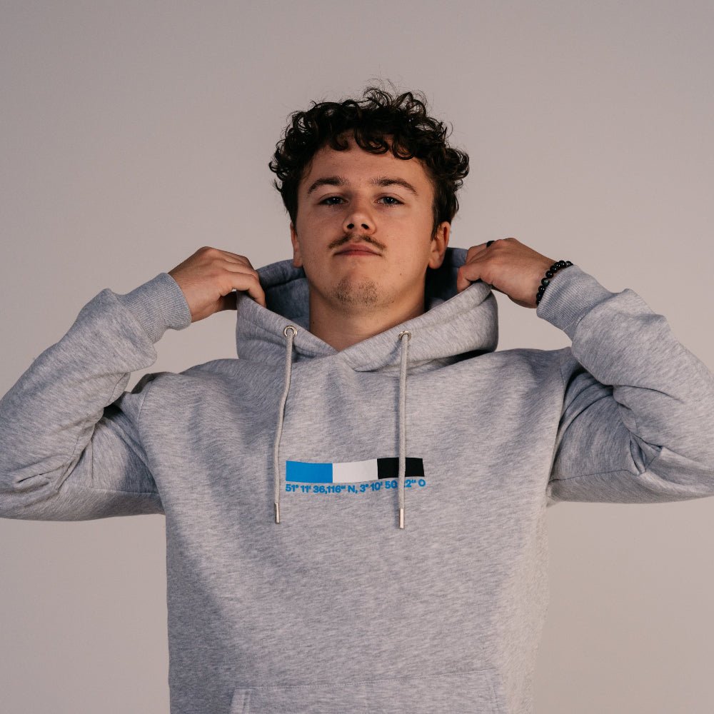 Hoodie 51N3O Grey - Club Brugge Shop