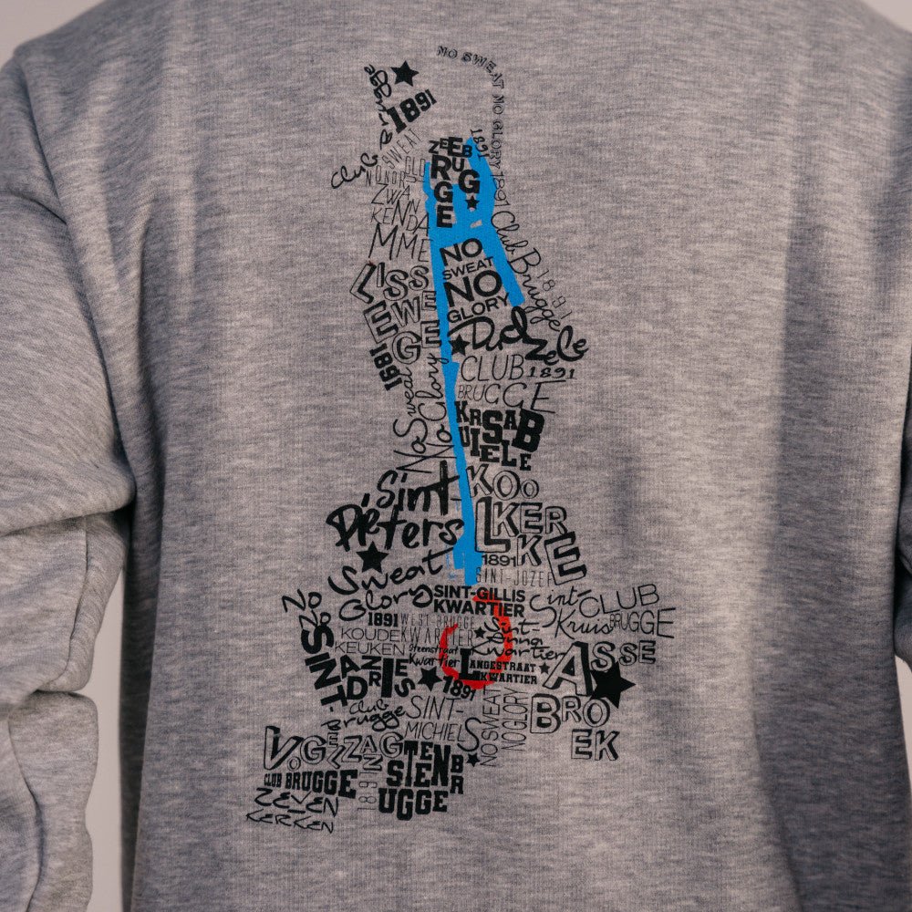 Hoodie 'Brugge City Map' - Club Brugge Shop